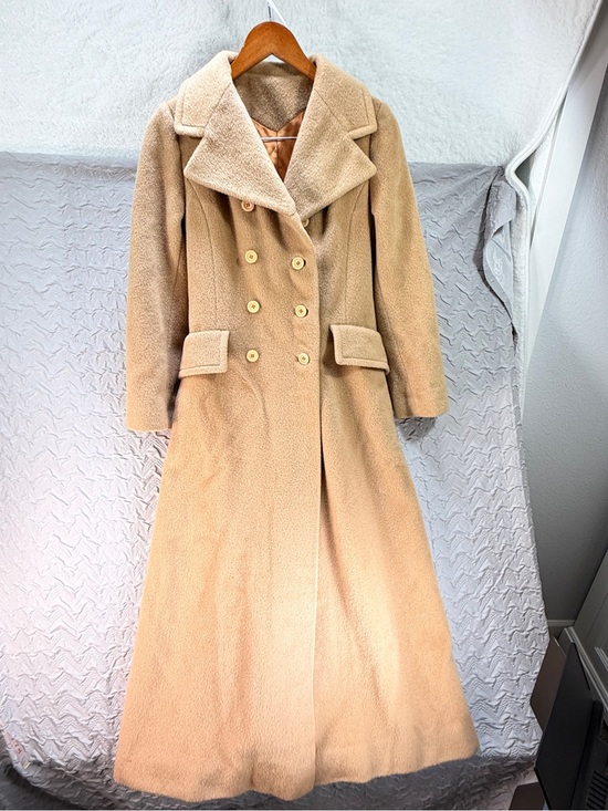 Union Made Jackets & Blazers - Vintage Worumbo 100 Pure Wool Maxi Coat Union Made Camel Womens Small